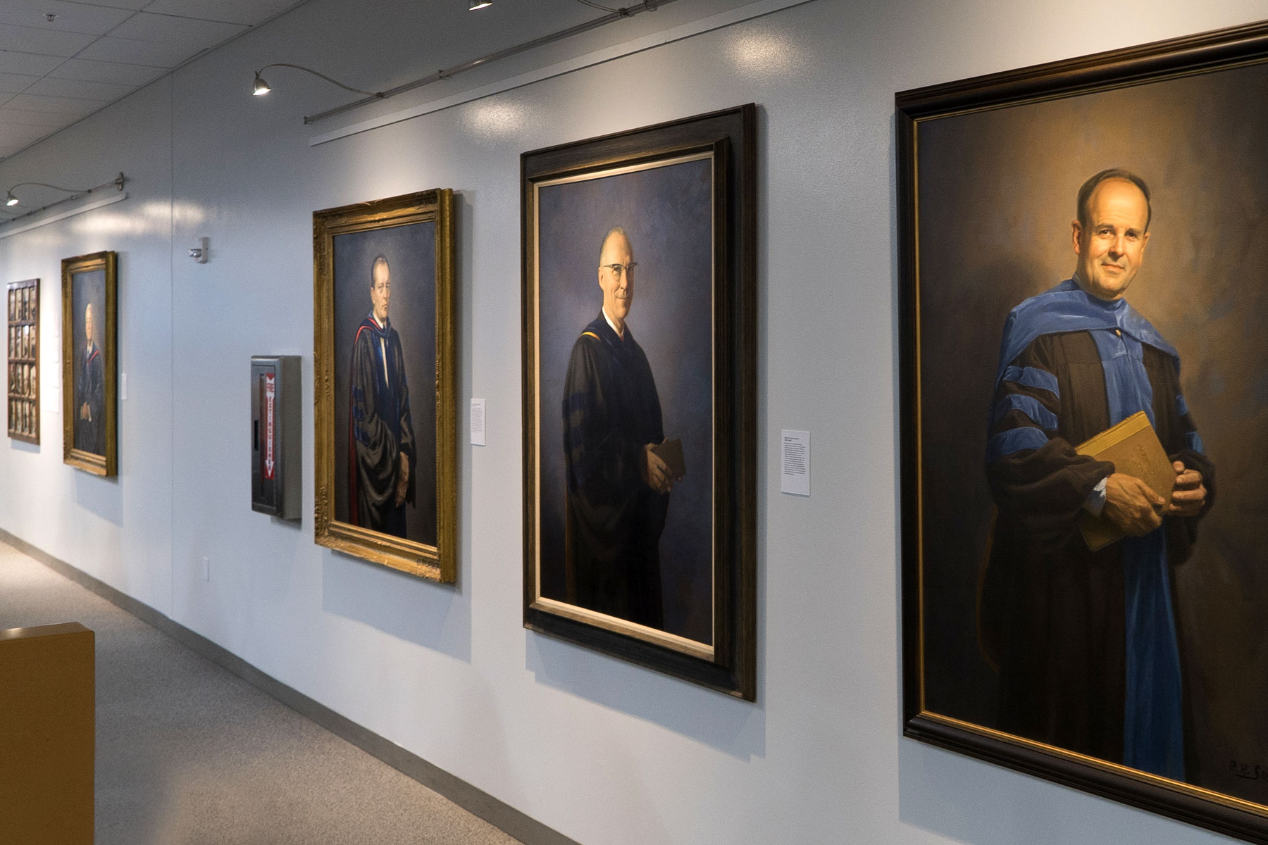 San Jose State University Presidential Portraits.