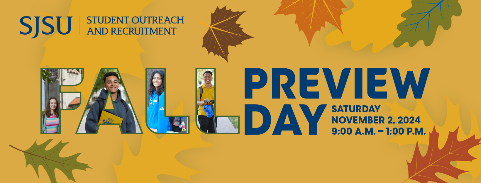 Fall Preview Day webpage banner