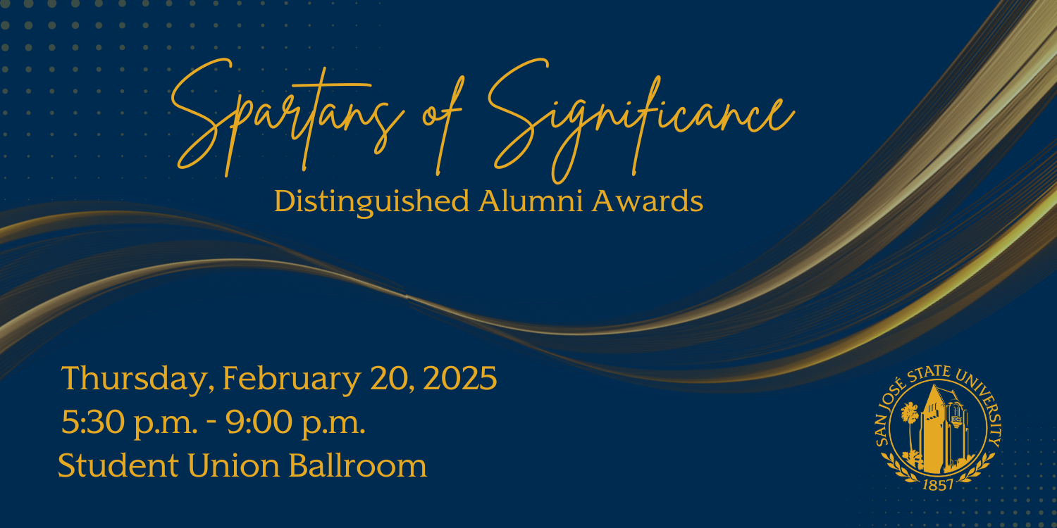 Distinguished Alumni Award Graphic