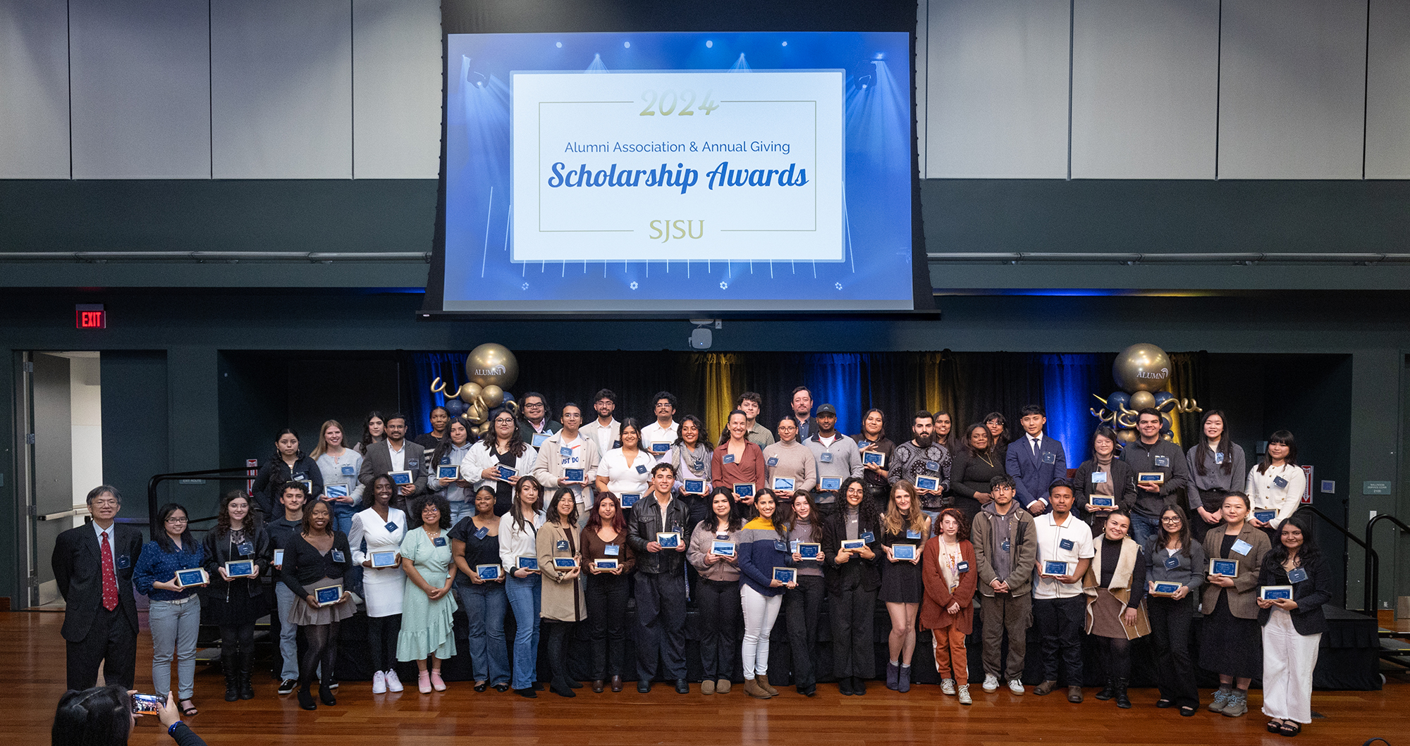 Scholarship reception full group