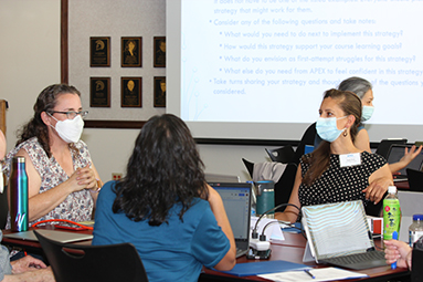 discussion among faculties