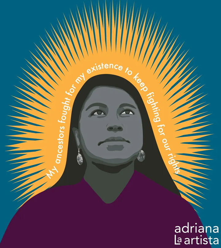 Department artwork by Adriana Arriaga