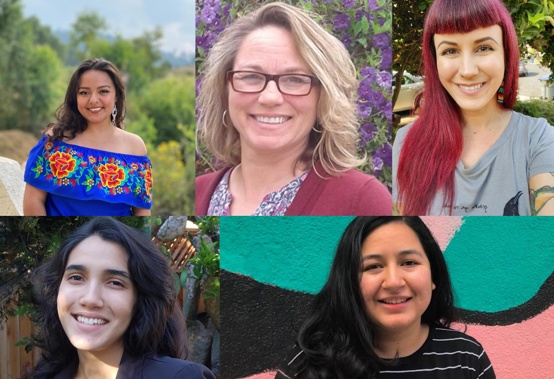 Headshots of 6 student recipients of the Bertha Kalm Scholarship