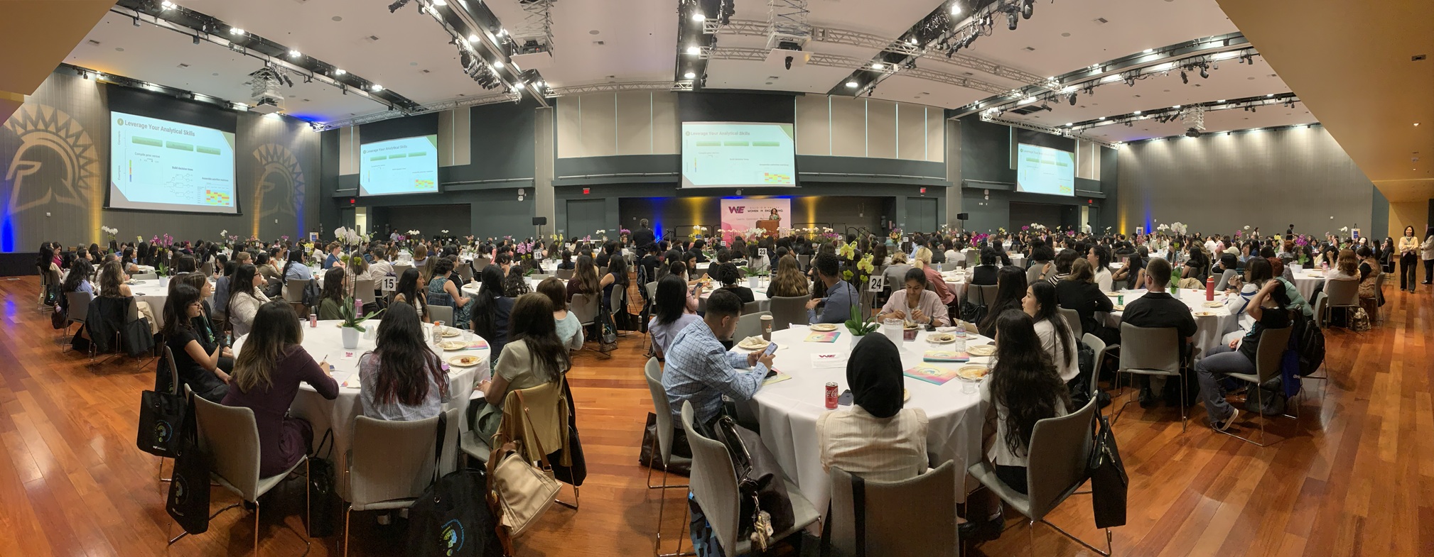 Panoramic photo from 2026 WiE event