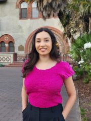 Melissa on campus at SJSU