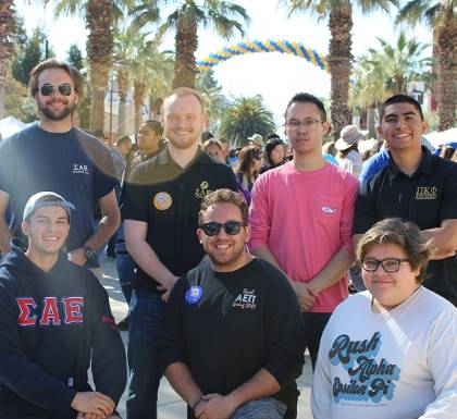 Group of Greek Students