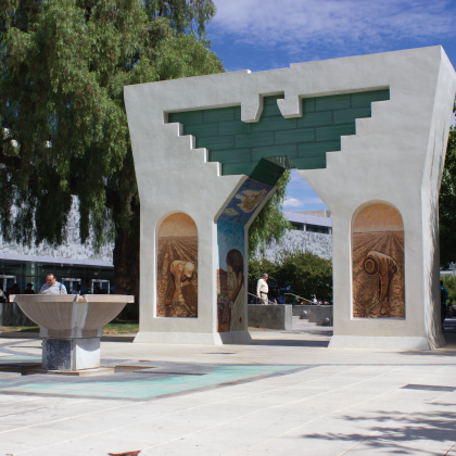 arch of dignity by judith baca.