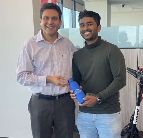 Desserts with the Dean swag winner