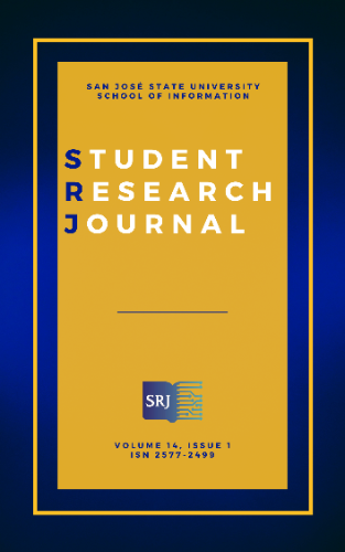 Cover of iSchool Student Research Journal, Volume 14, Issue 1