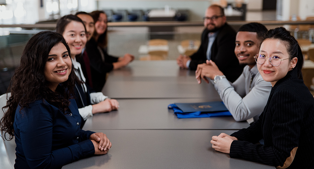 Group around a conference table