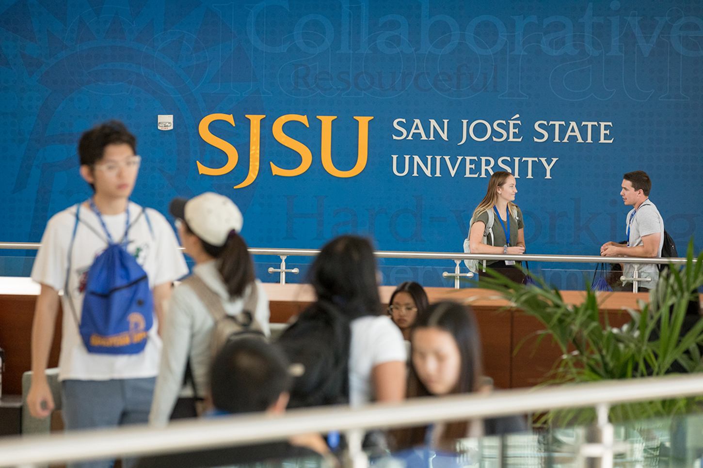 Student in the Student Union