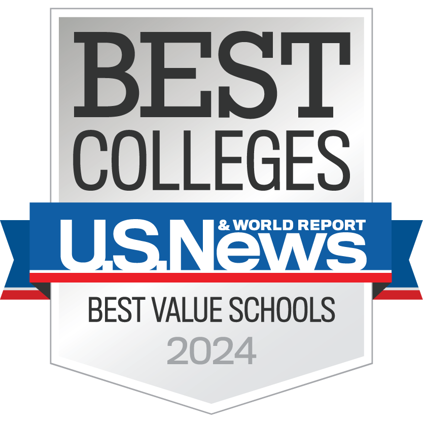 Top Value Univeristy Badge by U.S. News & World Report