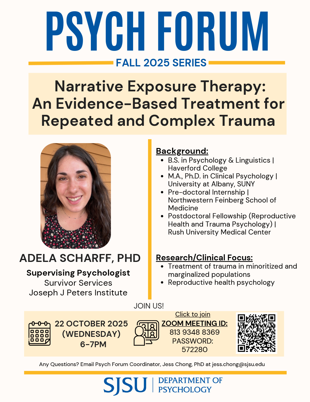 Psych Forum October 22, 2025