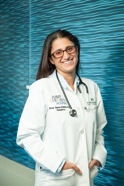 Hanna Attisha Blue Wall Photo