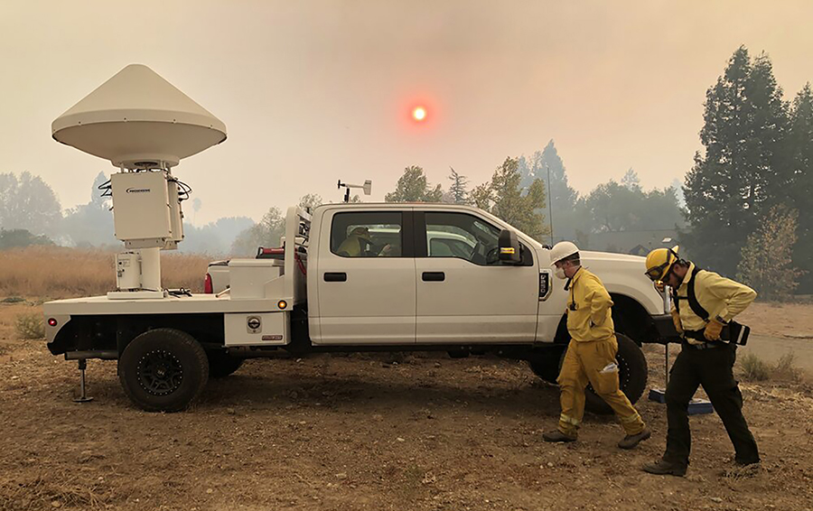 fire weather research truck with doppler