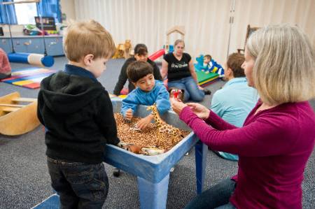 children playing