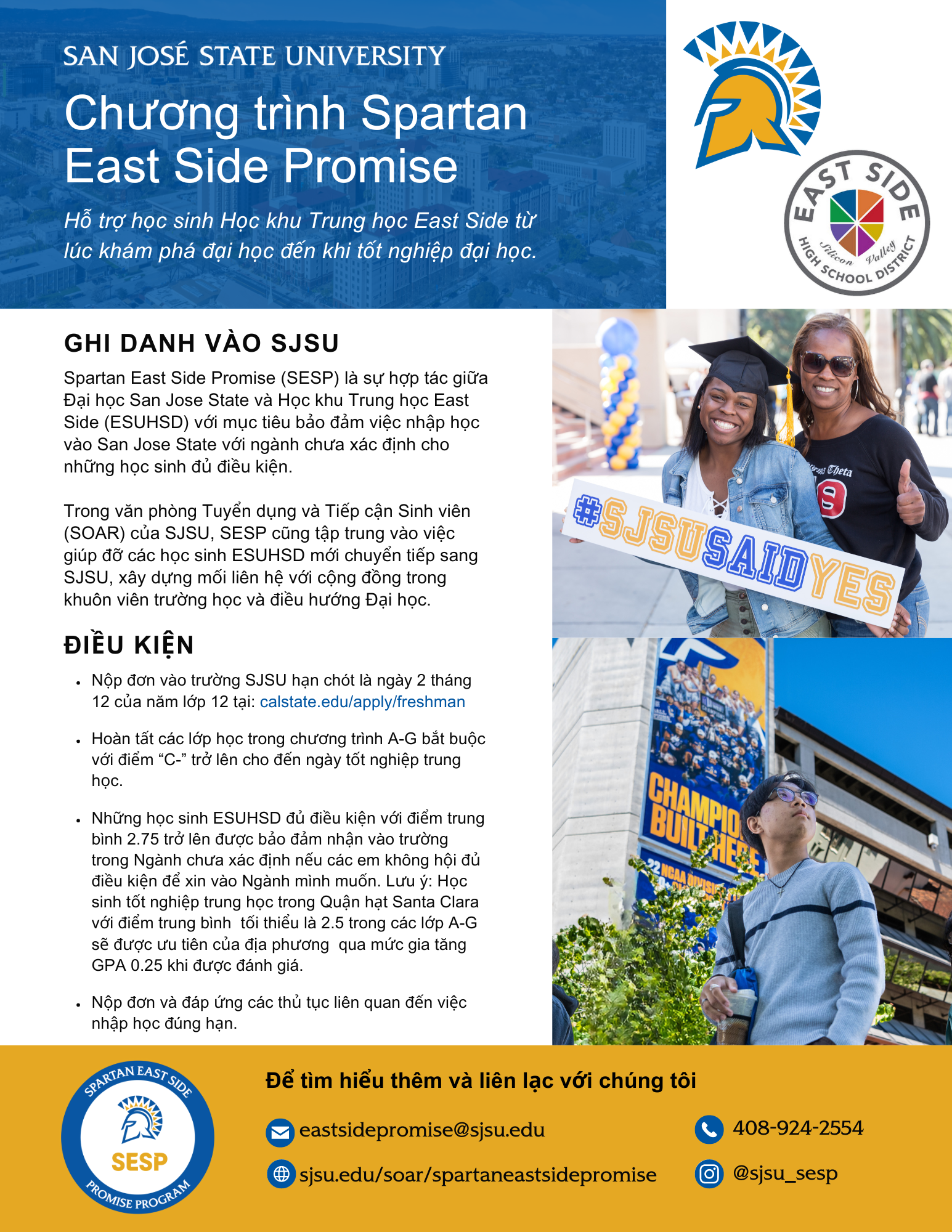 Vietnamese SESP flyer