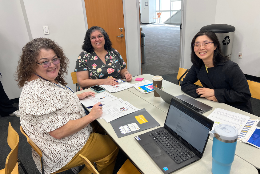 Academic Business and Strategic Operations staff during a training event