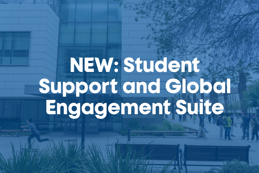 The CPGE office suite is now Student Support and Global Engagement Suite