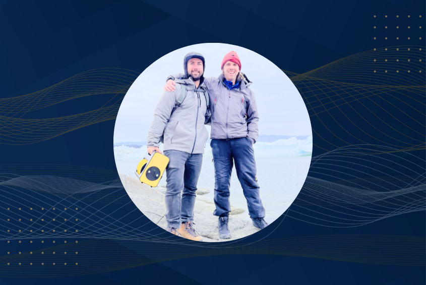 Mike Wood and Dustin Carroll, SJSU oceanographers