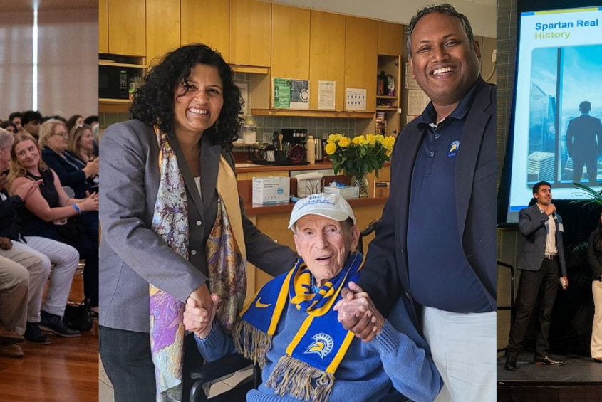 Harold Dean Valceschini and his late wife, Joan Robel Valceschini