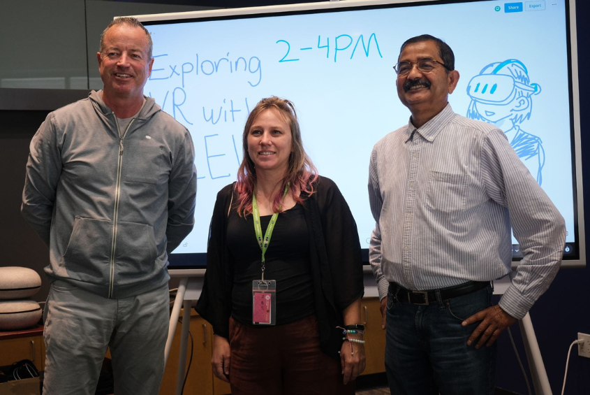 Lacey Nein, director of the King Library KLEVR Lab