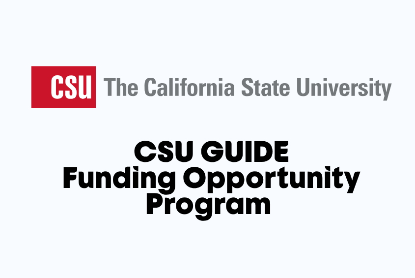CSU GUIDE funding opportunity program