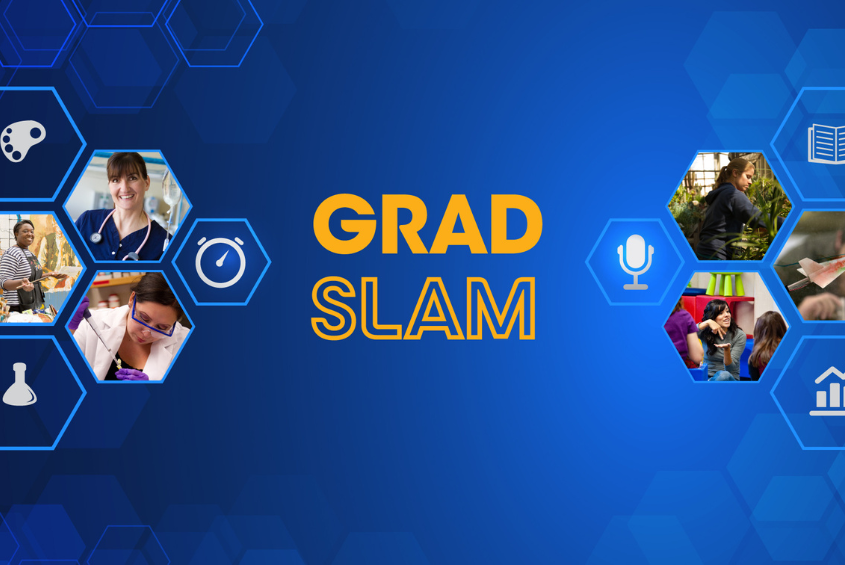SJSU Grad Slam hosted by the College of Graduate Studies.