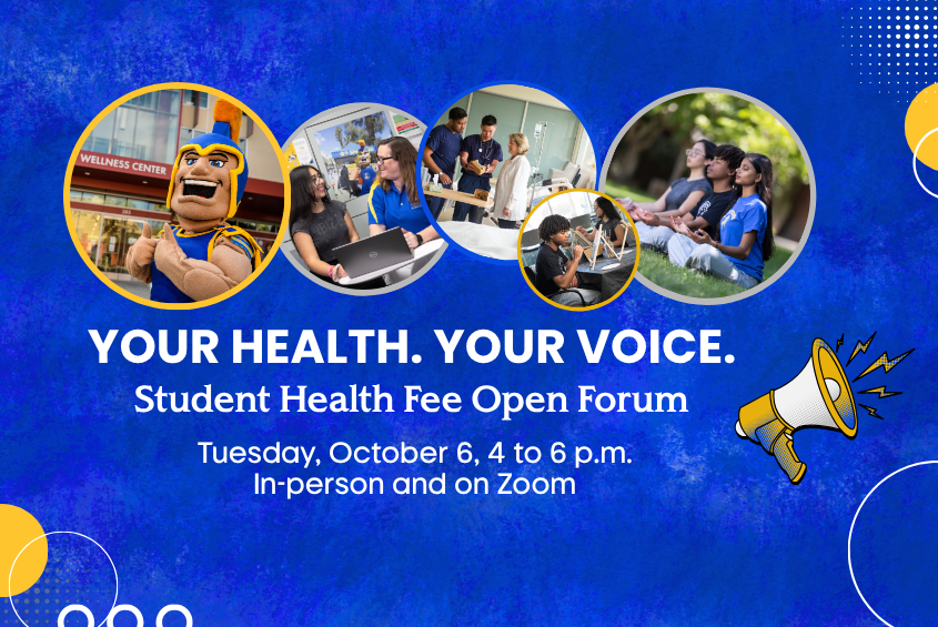 Student Health Fee Open Forum on October 6, 2026